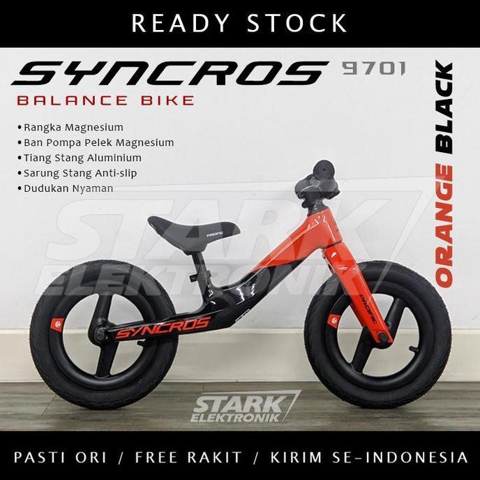 Bestone- Balance Bike PACIFIC SYNCROS PC 9701 Push Bike Sepeda Anak Pacific
