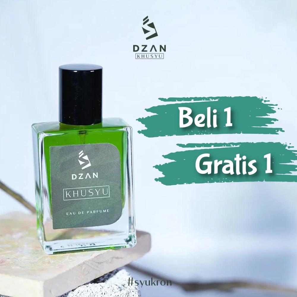 Dzan Khusyu Parfum Pria Tahan Lama Wangi Non Alkohol Original Minyak Wangi Sholat