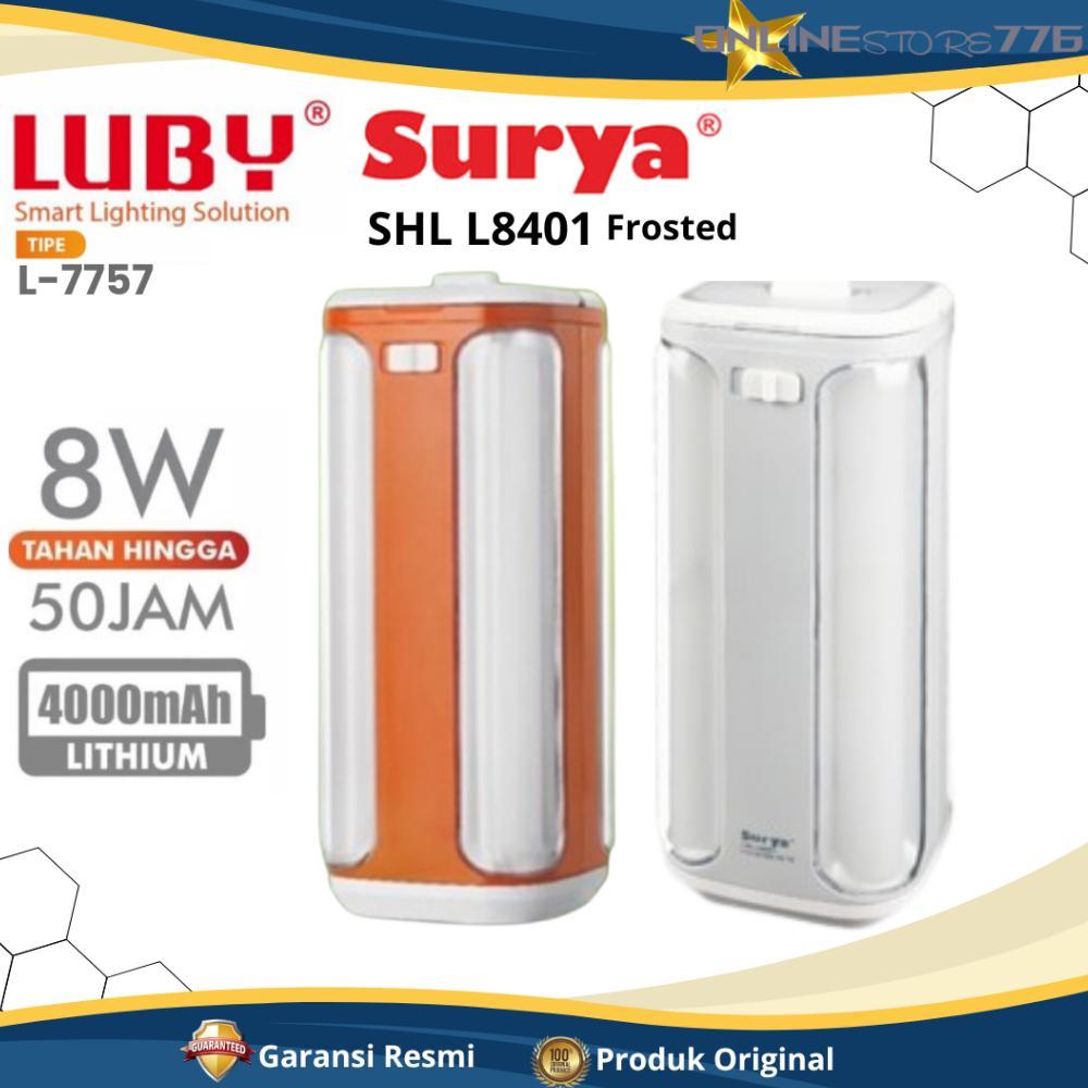 Lampu Emergency / LUBY L7757 / Lampu Senter / Emergency Lamp / Senter Lampu LED LUBY L7757