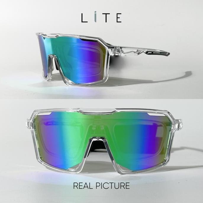 Kacamata LITE Snazzy Green Goblin (Lensa Minus)