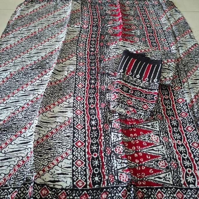 sarimbit keluarga kain batik cap tulis bahan viscose cirebon