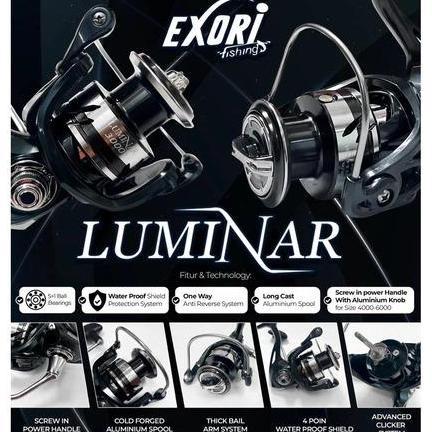 Promo, Reel Exori Luminar Sw Power Handle 2000-3000 - Reel Pancing Exori