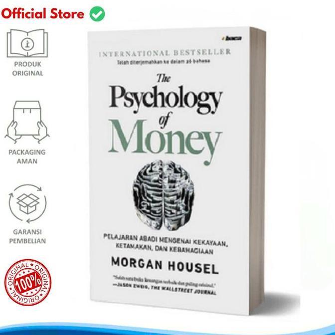 rims_daps - original buku the psychology of money morgan housel hc sc hard soft cover psikologi uang