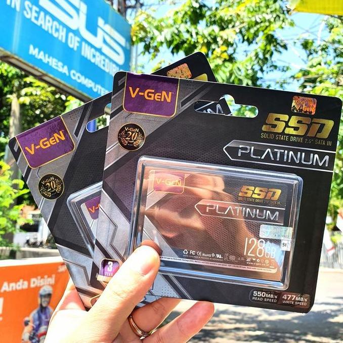 BEBAS ONGKIR - V-GEN SSD 128GB SATA3 6GBPS VGEN SSD PC LAPTOP KOMPUTER 120GB