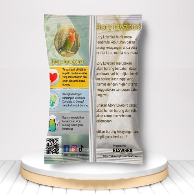 Brixd- Reswara Glory Lovebird Pakan Burung Lovebird Pakan Lomba Lovebird