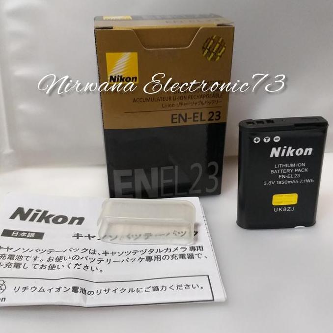 TERBARU - Baterry Nikon EN-EL23 For MH-67(Coolpix P600/610/900/S810C)