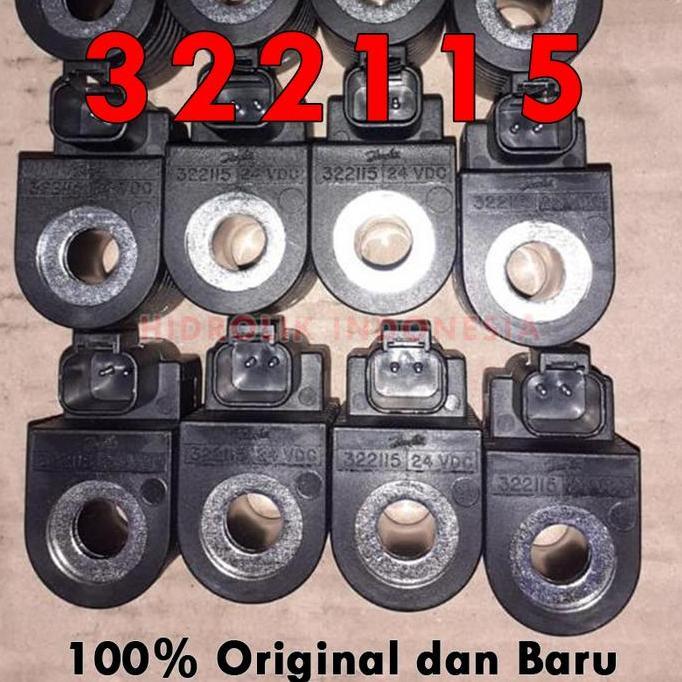 Genuine 4223-40081-0 Coil 322115 Sauer Danfoss Untuk Sakai Sv525 24 Volt 16 Watt Tersedia