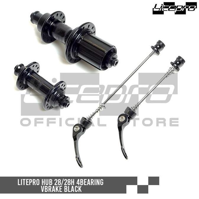 Promo LITEPRO HUB 28/28H 4BEARING VBRAKE Diskon