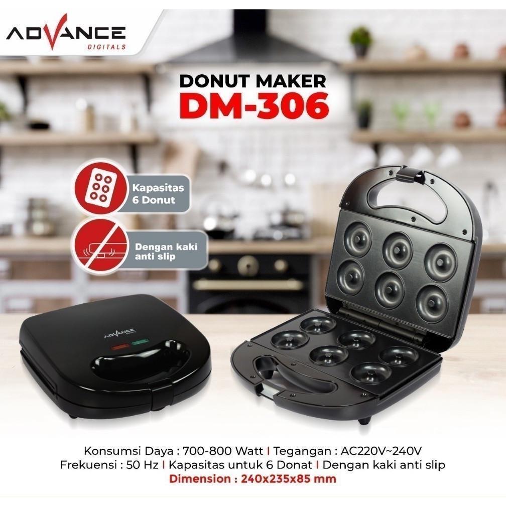 DONUT MAKER / Alat Pembuat donut / Donat elektrik Advance DM306 / DM-306