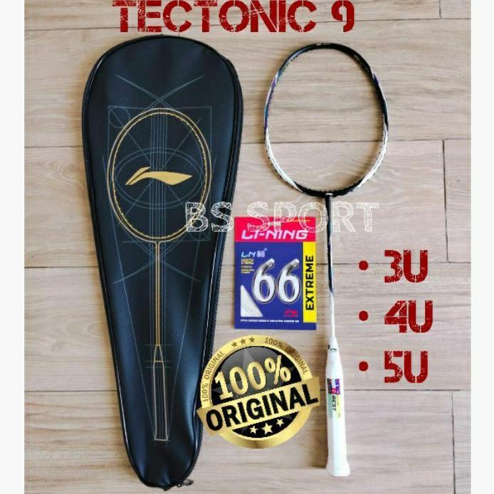 Raket Badminton Lining Tectonic 9 Original 3U-5U