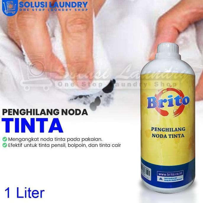 ```````] Penghilang Noda Tinta 1 Liter BRITO Anti Tinta 1 Liter