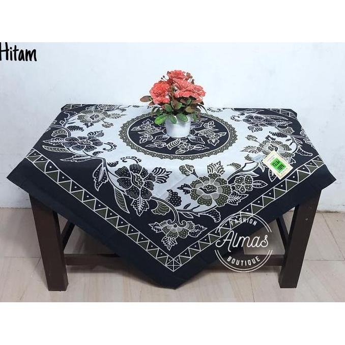 Xyxy- Taplak Meja Tamu Taplak Meja Guru Taplak Meja Batik Segi Empat Taplak Meja Batik Bahan Katun M