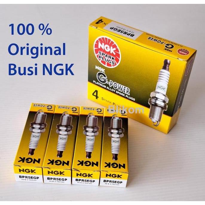 1 PACK BUSI NGK PLATINUM BPR5EGP TOYOTA KIJANG HIACE ORIGINAL DAN TERPERCAYA