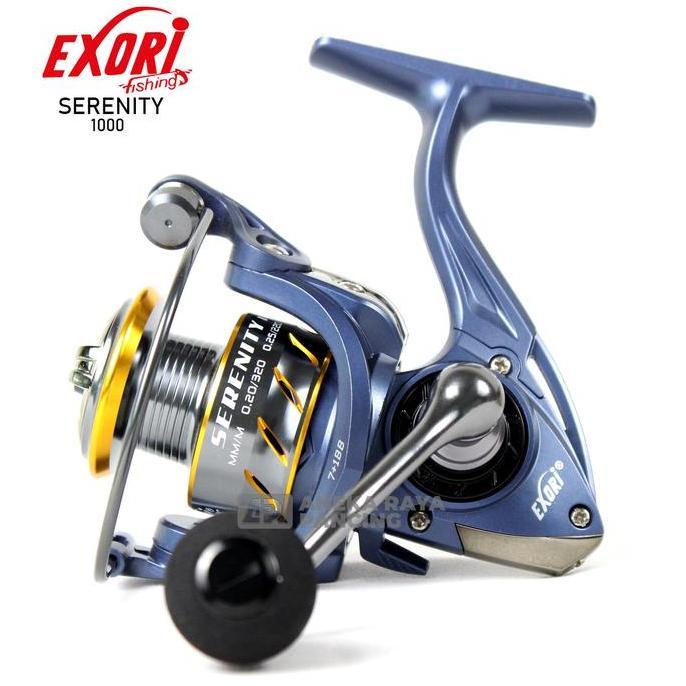 Terbaru, Reel Exori Serenity 1000 - 3000 | Spinning | Aneka Raya Pancing