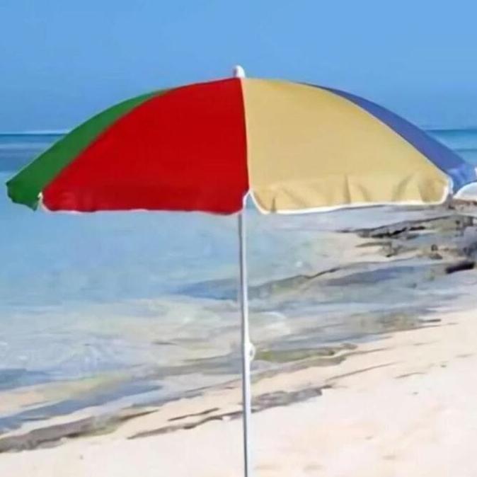 Promo Payung Pantai Cafe Tenda Warung Kaki Lima Jumbo - 260Cm Cod