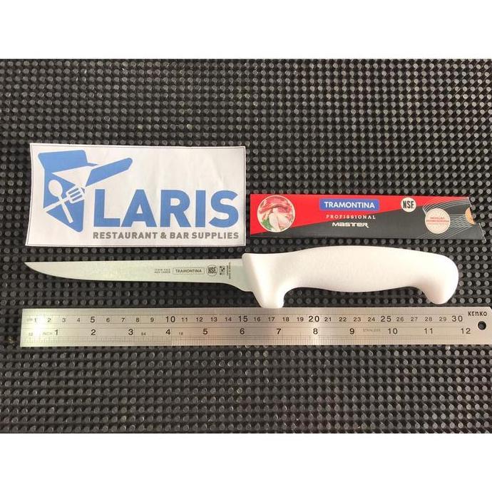 Lengkap- Pisau Boning Lurus 6 Inchi Boning Knife Tramontina