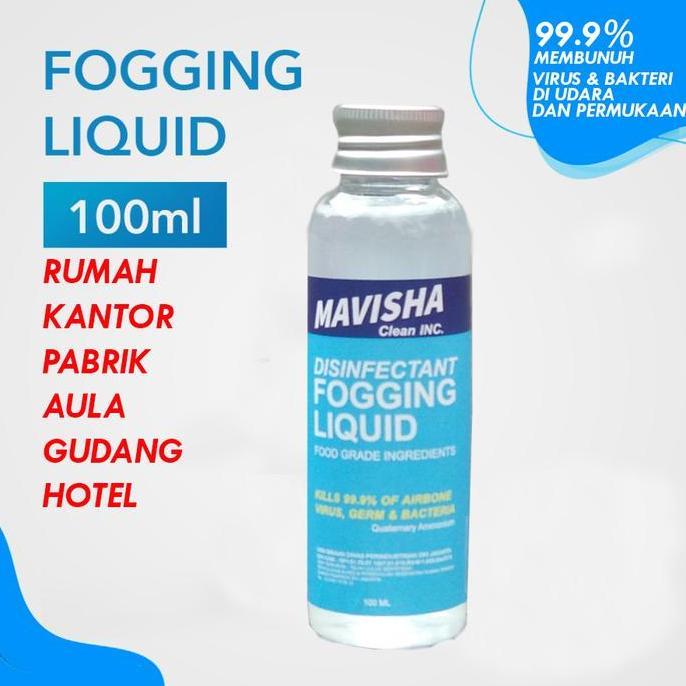 BERKUALITAS Cairan Fogging - Fogging Liquid Mobil - Foging Desinfektan 100ml