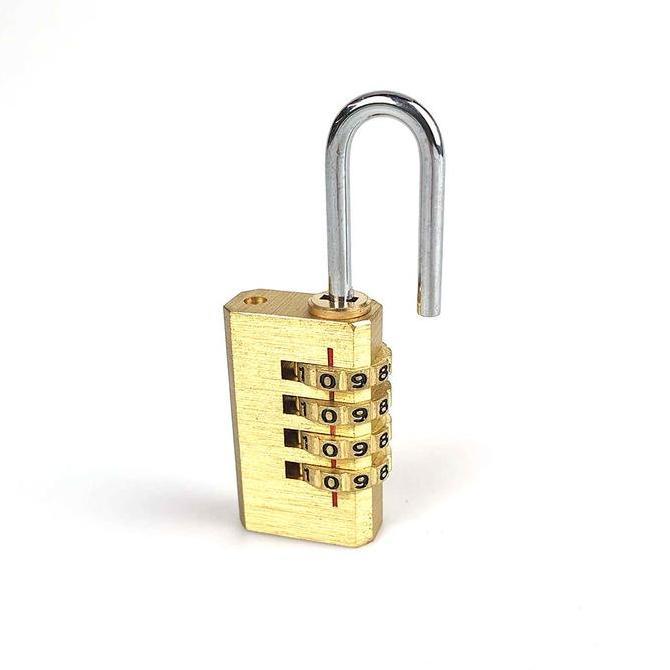 Murah  Gembok Koper Kecil Anti Maling 4 Digit Combination