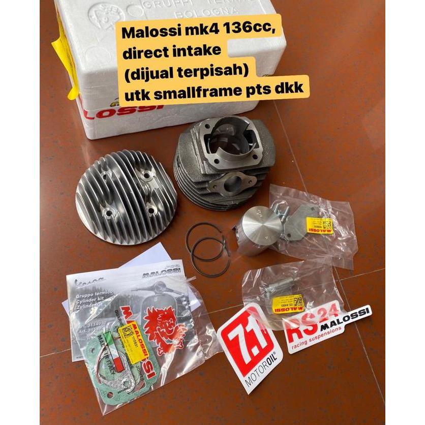 Blok set malossi MK4 - 136cc utk PTS dkk
