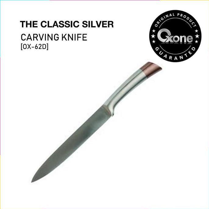 Lengkap- Pisau Dapur Oxone Ox-62D Carving Knife 7" - Stainless