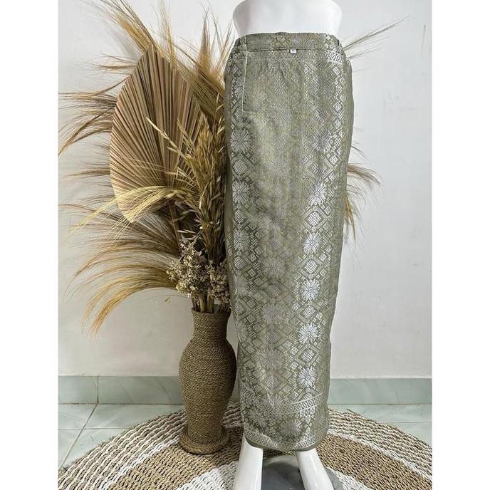 DF87 >> Rok songket span-Rok songket palembang-Rok span songket-Rok instan terbaru karet Wanita