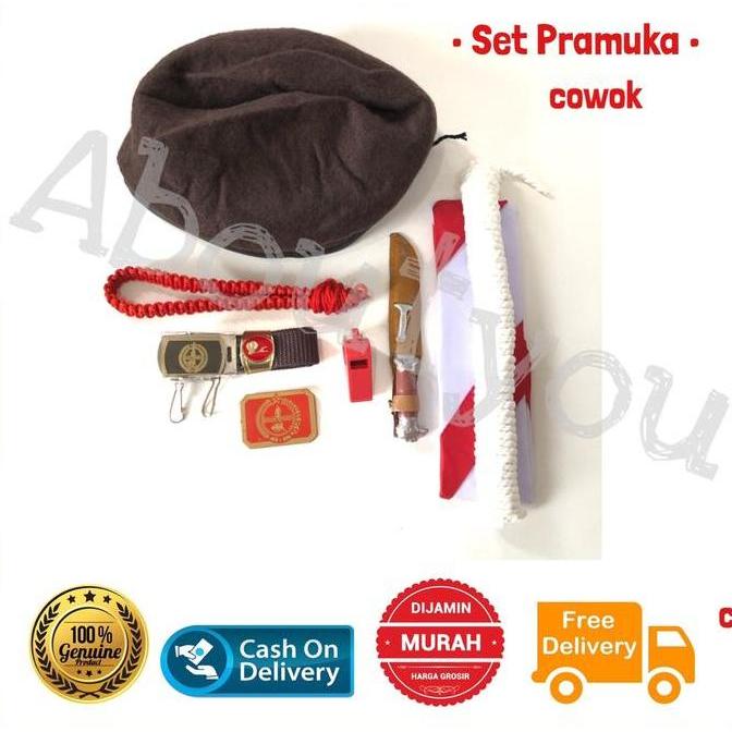 PROMO SET PRAMUKA Lengkap Peralatan Pramuka Lengkap SD SMP Pramuka Set