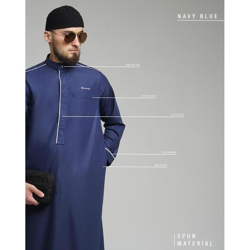 Ready SAMASE Jubba Reguler S019 Jubah Pria Dewasa Lengan Panjang