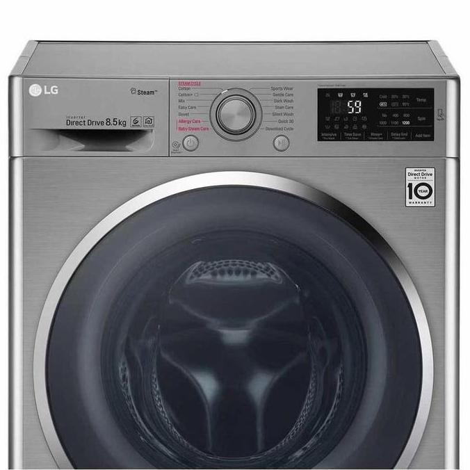Instancodbisa- Mesin Cuci Lg Fc1285S5V Front Loading 8.5 Kg