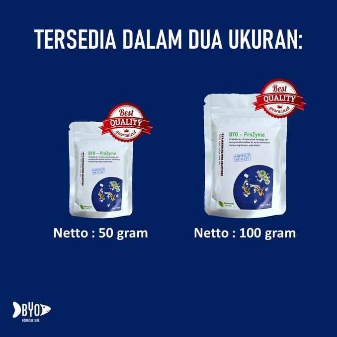 Fishtoday- Probiotik Air + Enzim / Ikan - Byo Prozyme