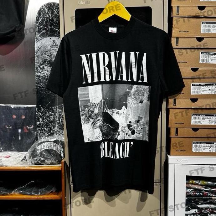 NIRVANA - BLEACH TSHIRT BLACK