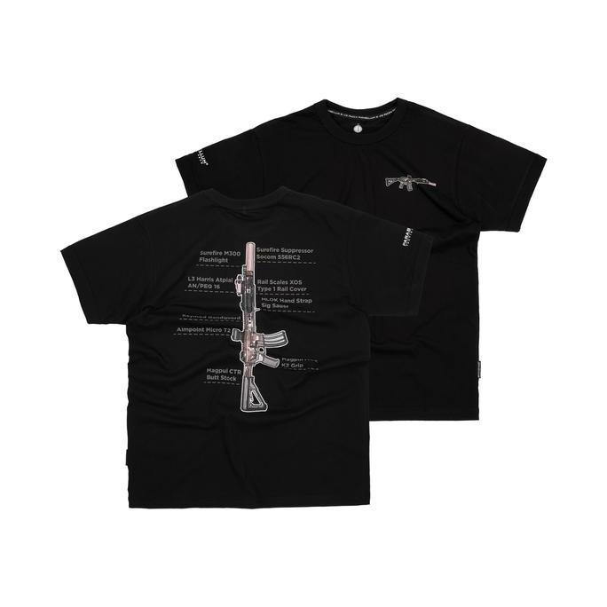 T-Shirt Parabellum AR15 Custom