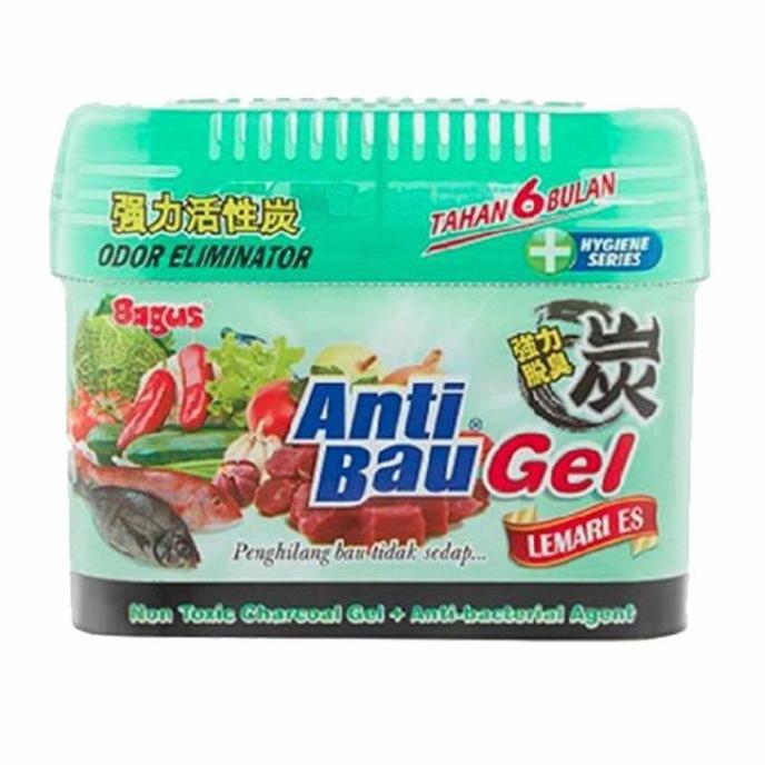 Promo Pengharum Gel lemari Es * Bagus Anti Bau * Gel Pengharum Kulkas * 180g Diskon