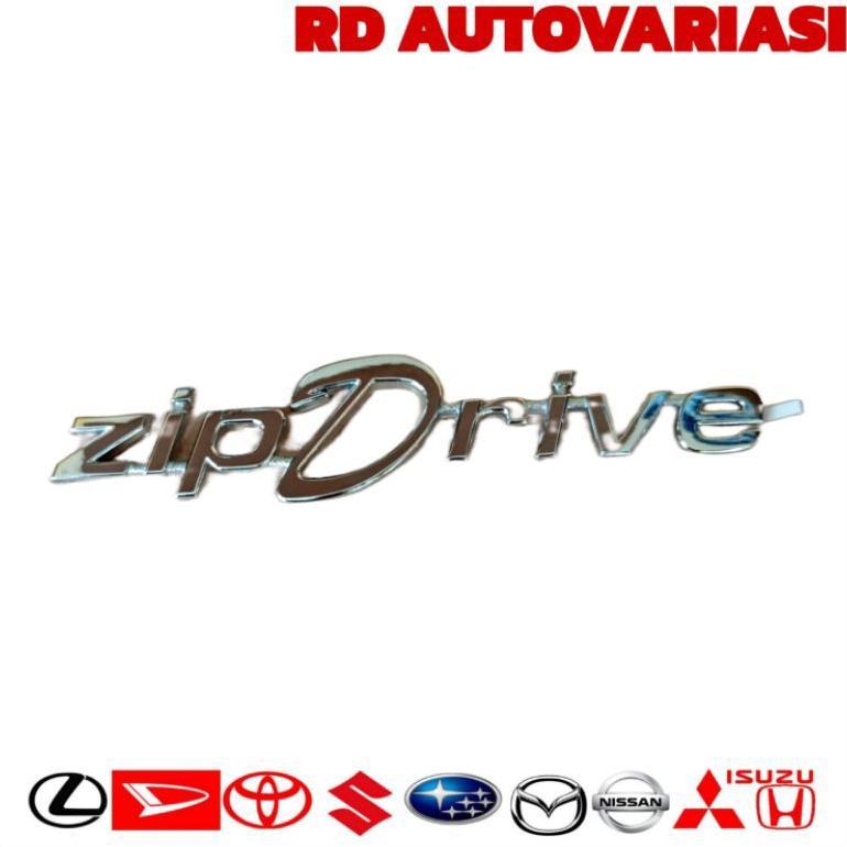Emblem Tulisan zipDrive Kia Visto 2000-2015 Original // Emblem Logo Tulisan zipDrive Original Kia