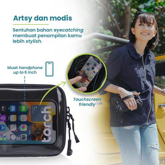 Tampilgayar- Torch 3 In 1 Dompet Gantung Multifungsi - Hanging Wallet Gaesa