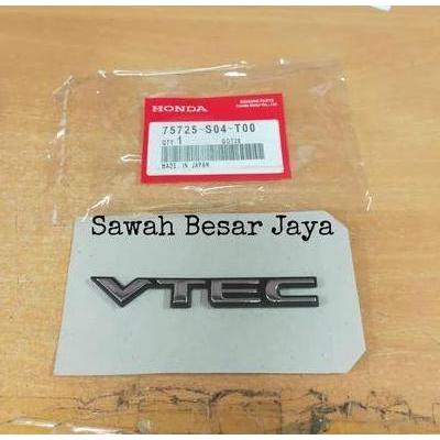 Emblem Logo Vtec Honda Jazz Gd3 City Gd8 2003 2004 2005 2006 2007 2008 . City Z 1999-2002 . Civic Es
