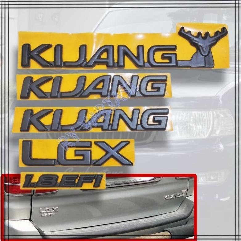 Emblem LGX Original Toyota Emblem Bagasi LGX Kijang Kapsul