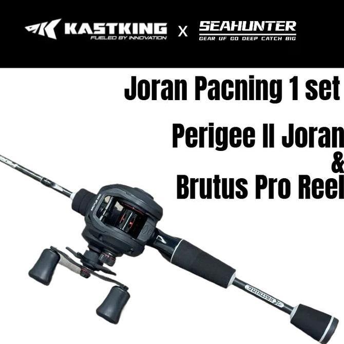HOT SALE [OFFICIAL] KASTKING x SEAHUNTER Joran Pancing 1 SET= Perigee II Joran+Brutus Pro Reel BC