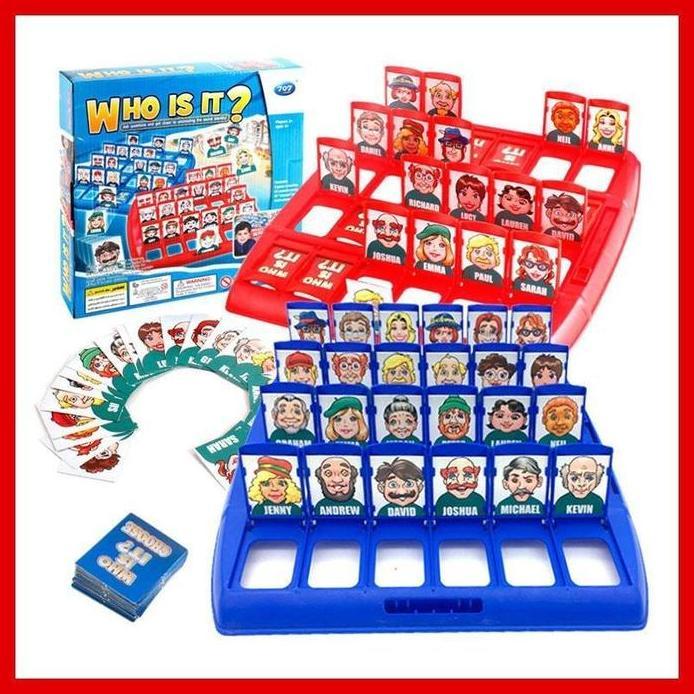 Mainan Tebak Gambar TebakTebakan Orang Permainan Papan Board Game M187
