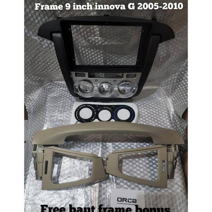 Frame Head Unit Double Din Android 9 Inch Mobil Innova Grand Innova Diskon