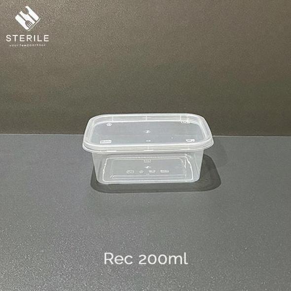 Thebest- kotak plastik 200 ml / thinwall plastik 200 ml / cup puding 200 ml