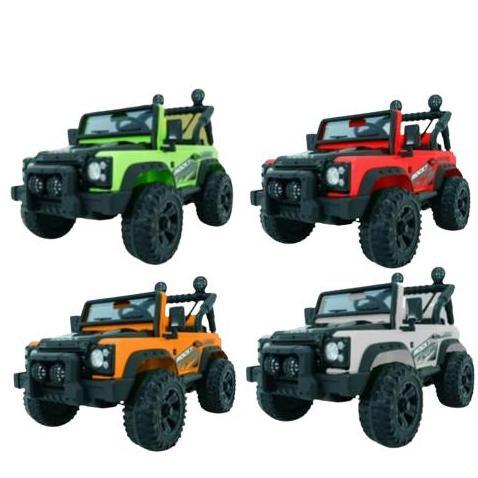 Mainan Anak Mobil Aki Jeep ROCKY BAN KARET - VOLTA 50