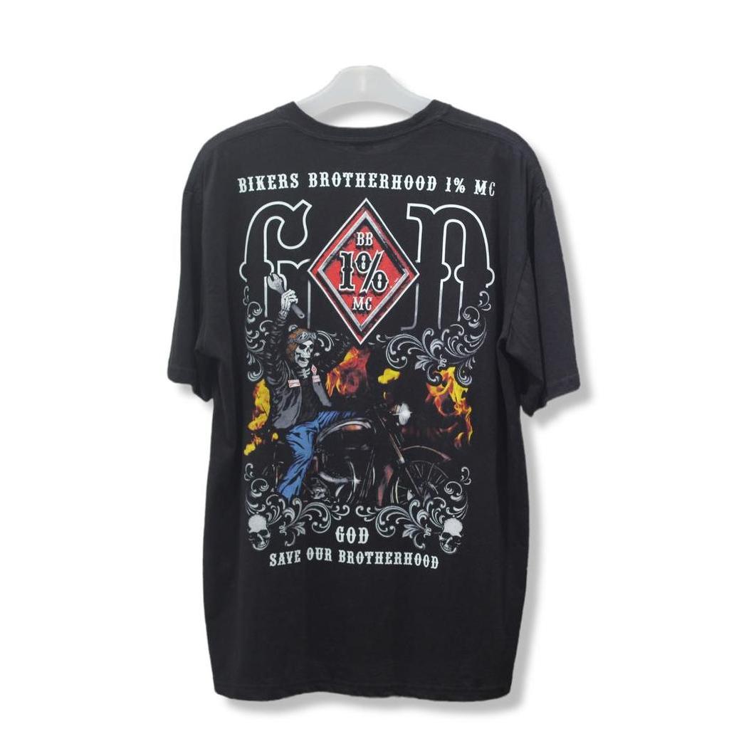 Tshirt Bikers Brotherhood 1% MC Indonesia