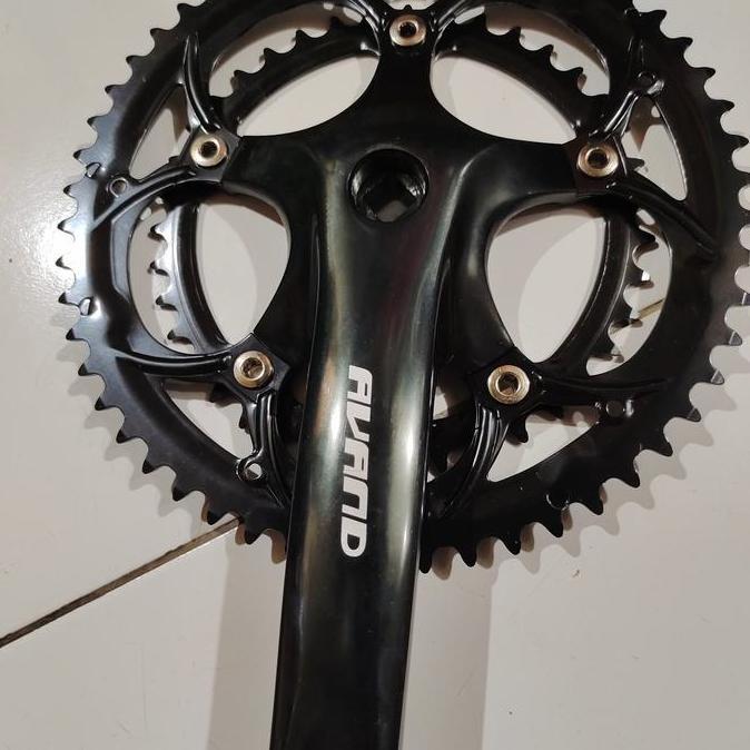 Crank Set Sepeda Balap Atau Roadbike Merk Avand 53-39 As Bb Kotak