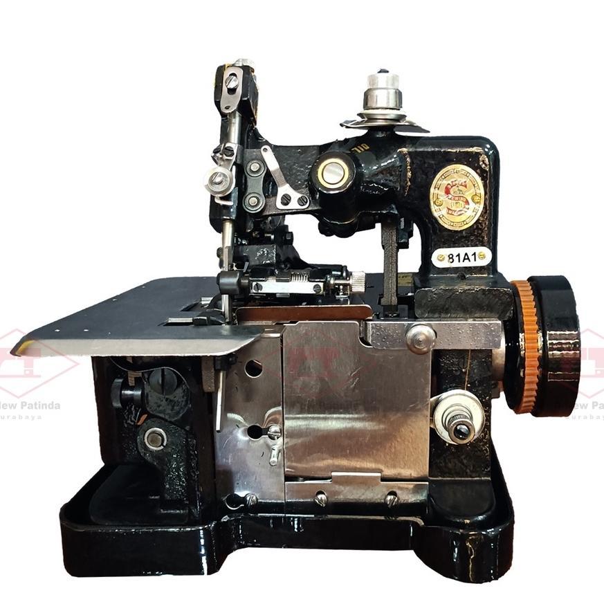 :>:>:>:>] [KOMPLIT SET] Mesin Jahit Obras 3 Benang Singer 81A1