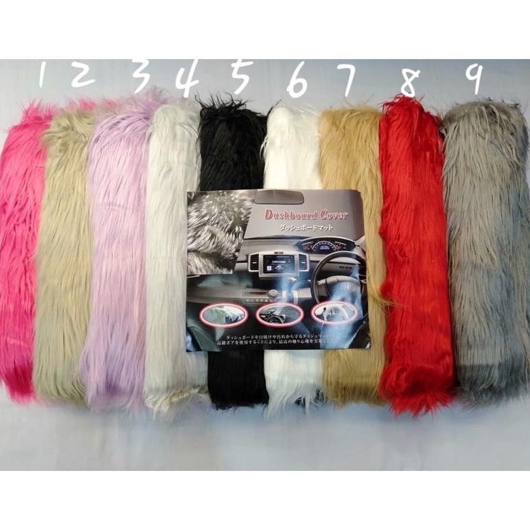 bulu dashboard mobil/alas dashboard / asesoris bulu mobil