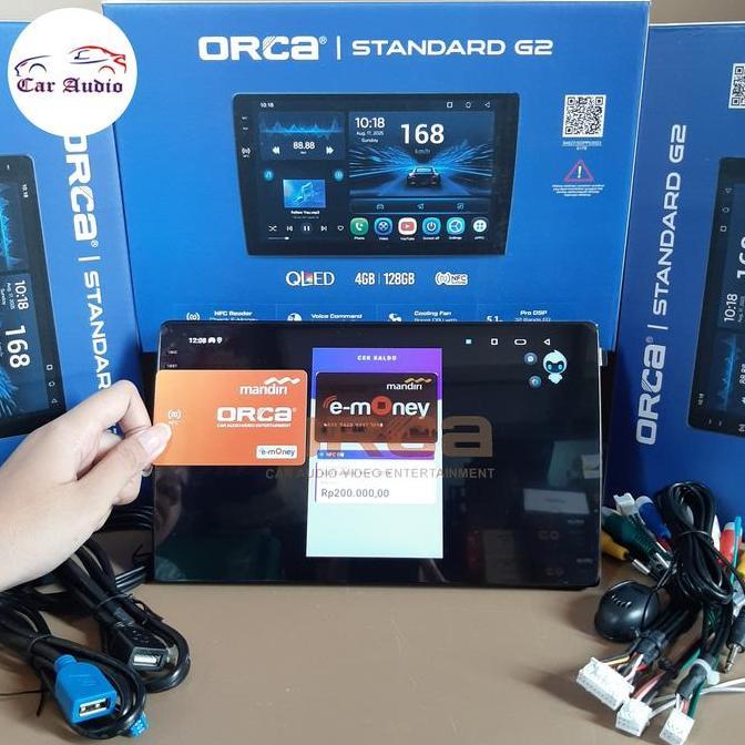 FYP HEAD UNIT ANDROID 10 INCHI UNIVERSAL HEAD UNIT ORCA ADR-1088 ADR 1088 //