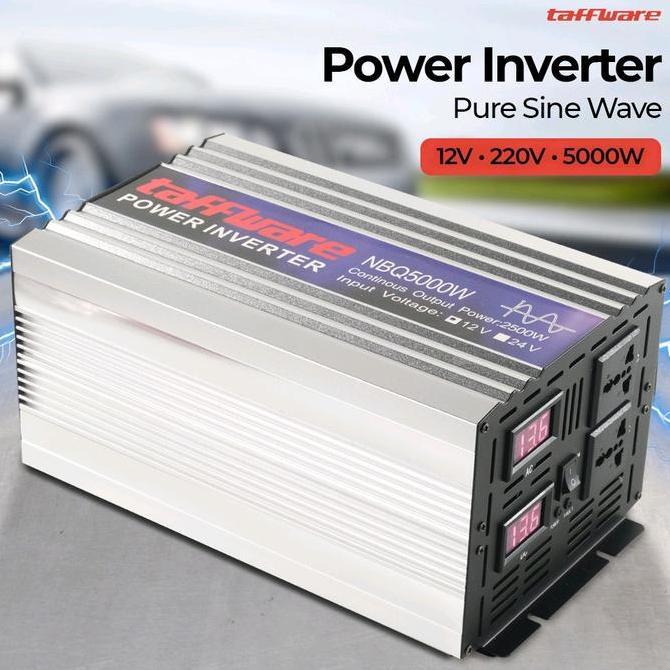 Best Item, Power Inverter Taffware Pure Sine Wave Dc 12V 24V To Ac220V 5000W Psw 5000 Watt