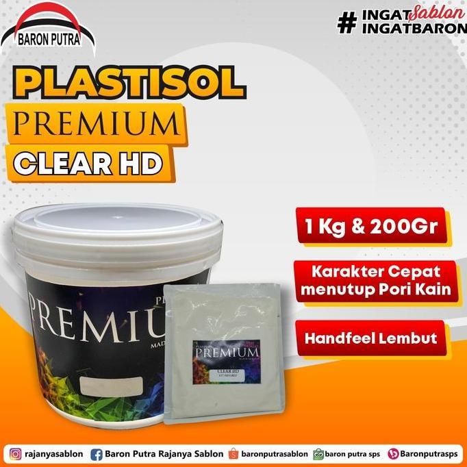 %%%%] PREMIUM PLASTISOL CLEAR HD 1KG