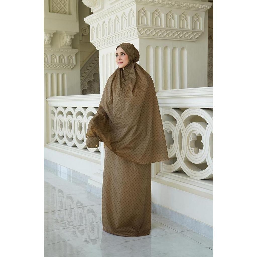 Monogram Mini Capsule Prayer Robe - Tan