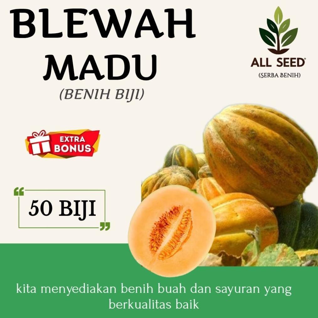 Bisa Cod Ya Kak ( 50 Biji ) Benih Blewah Madu | Bibit Biji Blewah Madu | Blewah Madu ....